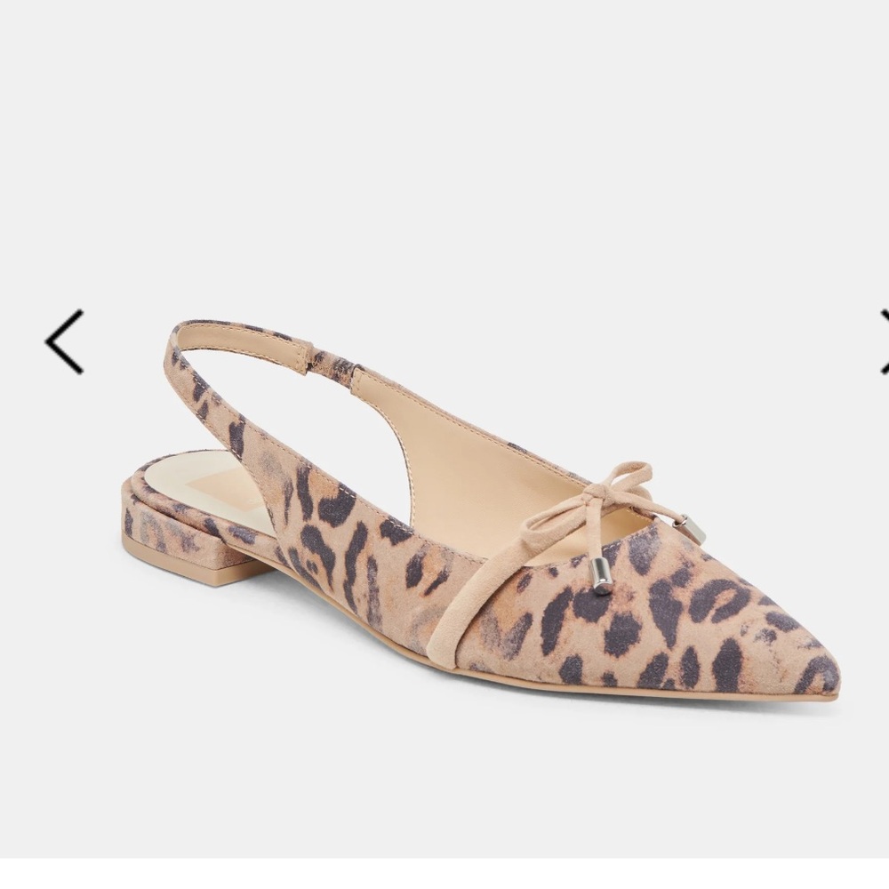 Dolce Vita 7.5 - Payge Flats Lt Leopard Suede